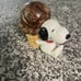 VTG Snoopy Peanuts Chocolate Ice Cream Cone Piggy Coin Bank Junk Food Japan RARE