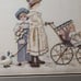 Jan Hagara Framed IN LINE Children Baby Doll Victorian