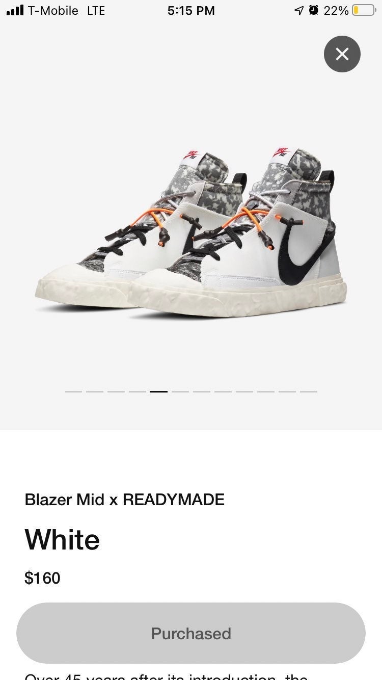 *SOLD ON GOAT* BLAZER MID/ READYMADE