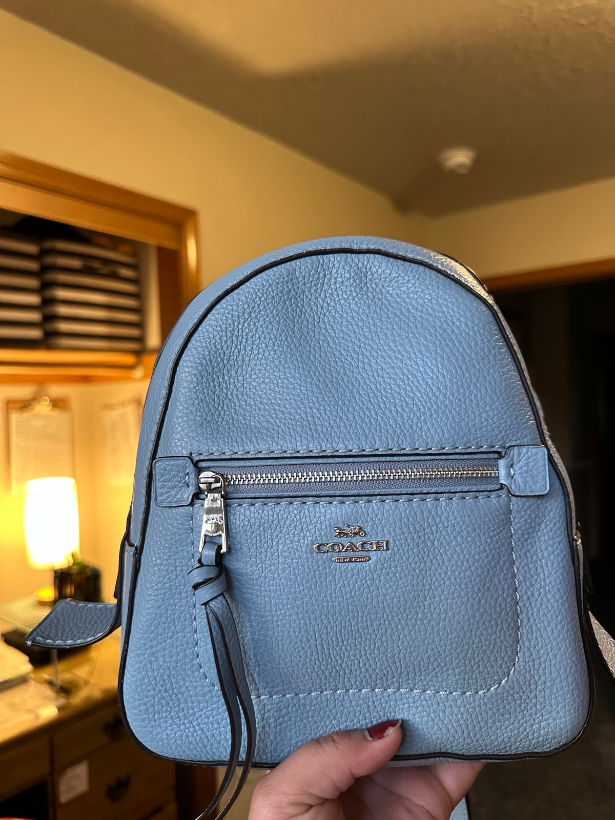 Coach mini backpack/purse