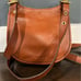 Women's Coach Brown Leather Crossbody Bag Small