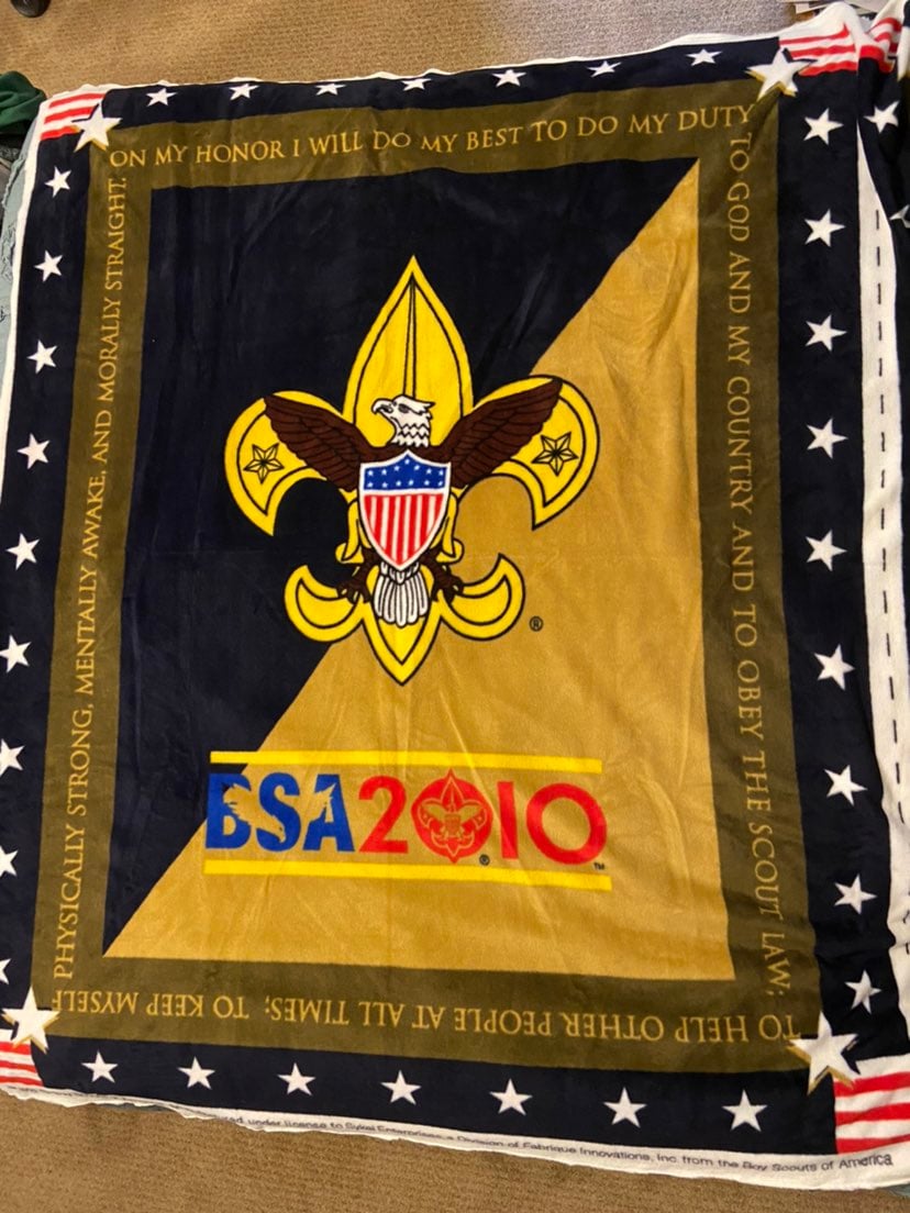 NEW Boy Scouts of America fleece fabric