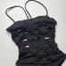 Soluna Swim Black Clear Skies One Piece