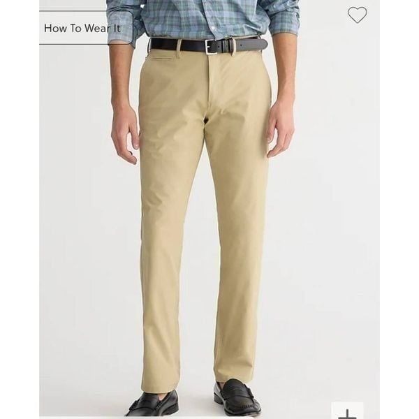 J.Crew 770 Straight Fit Tech Pants 33X30