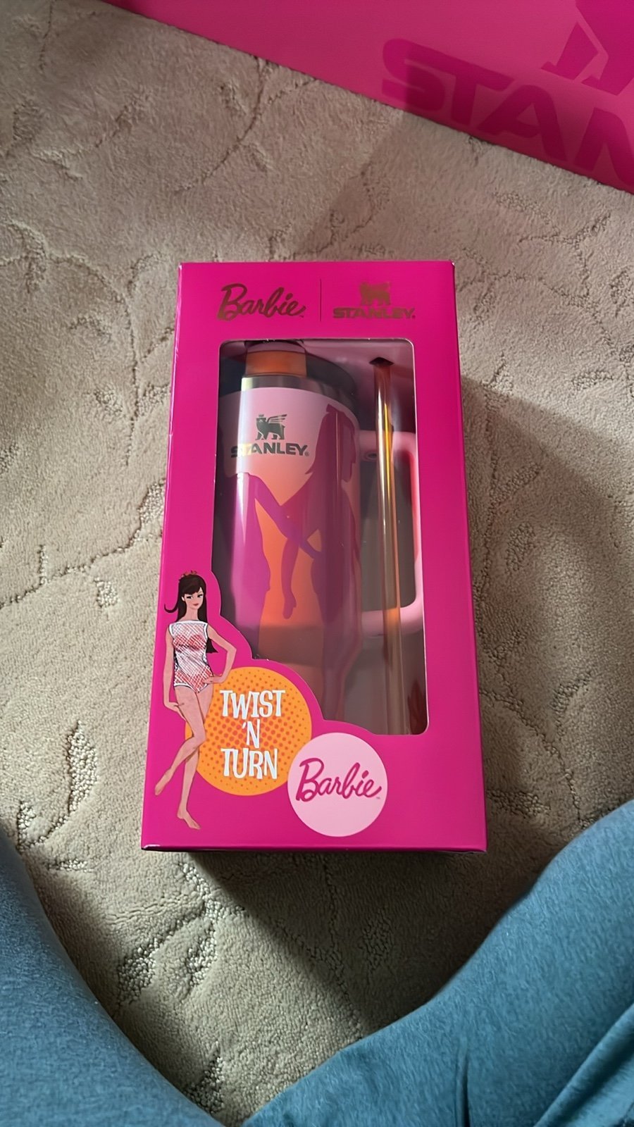 Stanley x Barbie 60S TWIST 'N TURN 40 OZ QUENCHER NIB