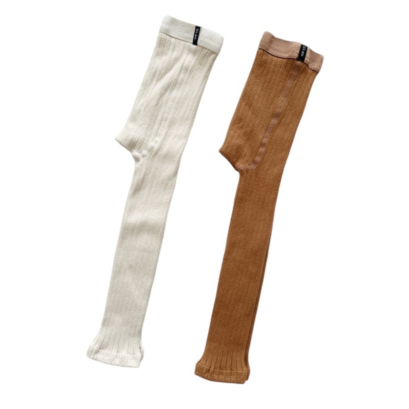 NWOT Collegien Footless Ribbed Tights Bundle Size 5/6