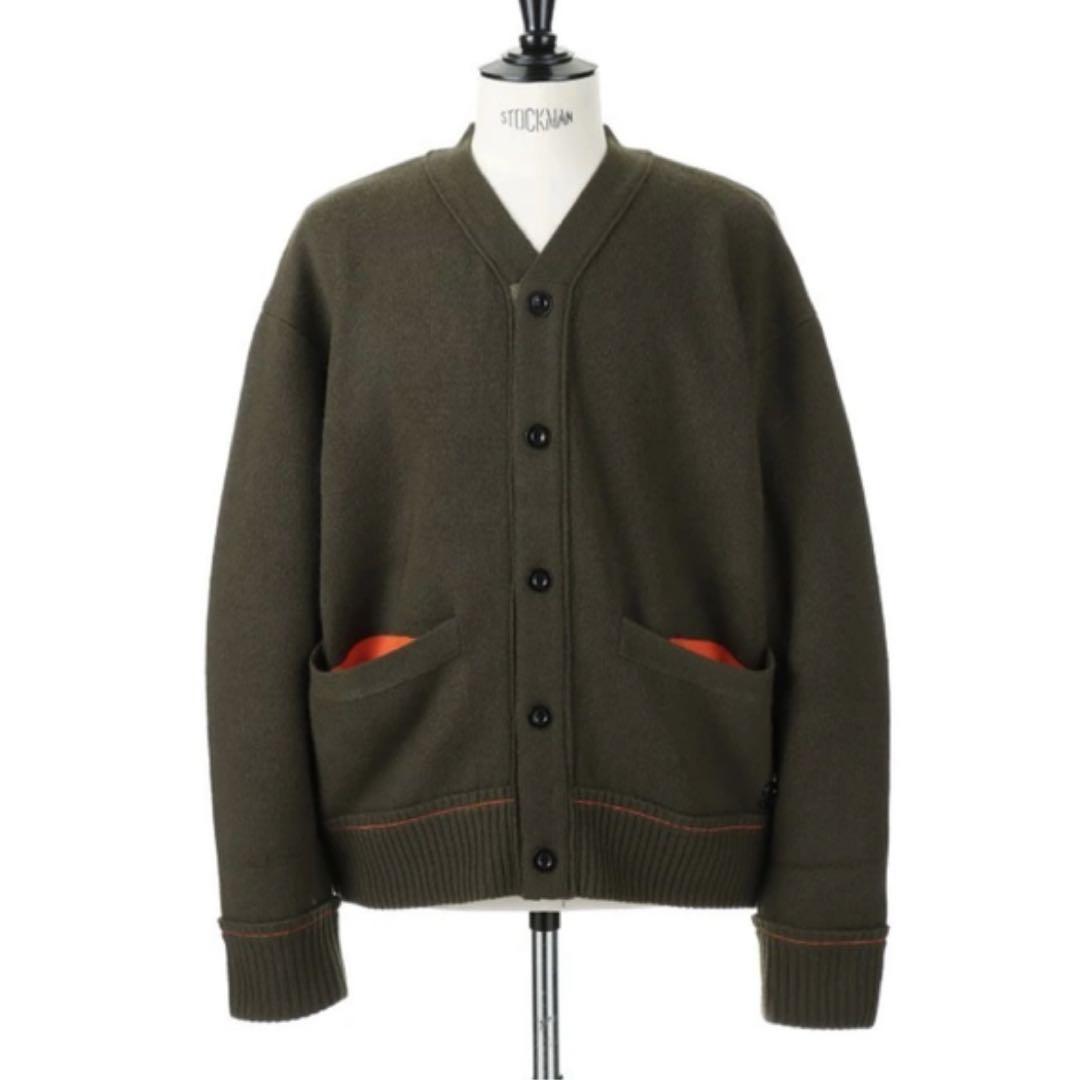 安価 sacai Cashmere Knit Cardigan トップス