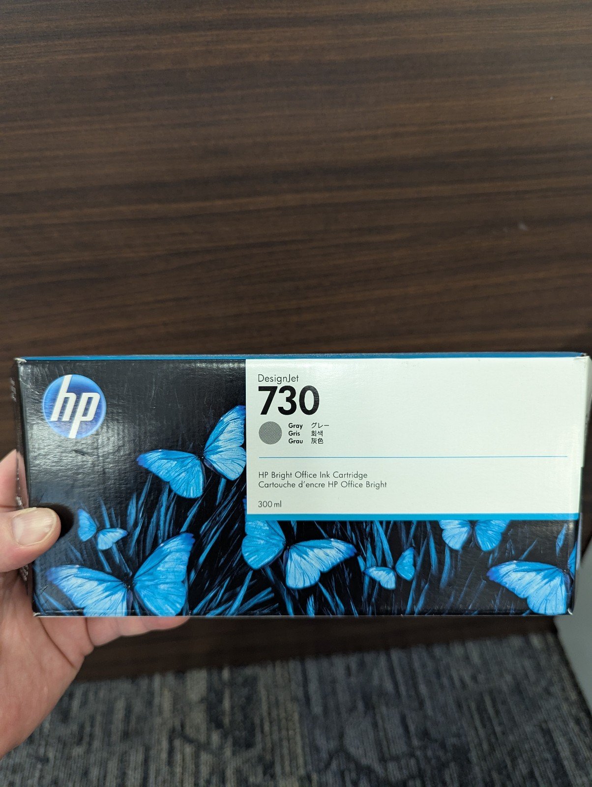 HP Authentic DesignJet 730 (gray) 300ml