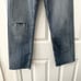 Moussy Vintage Fargo Denim High Rise Wide Cropped Straight Leg Jeans Slits 27