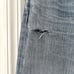 Moussy Vintage Fargo Denim High Rise Wide Cropped Straight Leg Jeans Slits 27