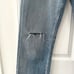 Moussy Vintage Fargo Denim High Rise Wide Cropped Straight Leg Jeans Slits 27