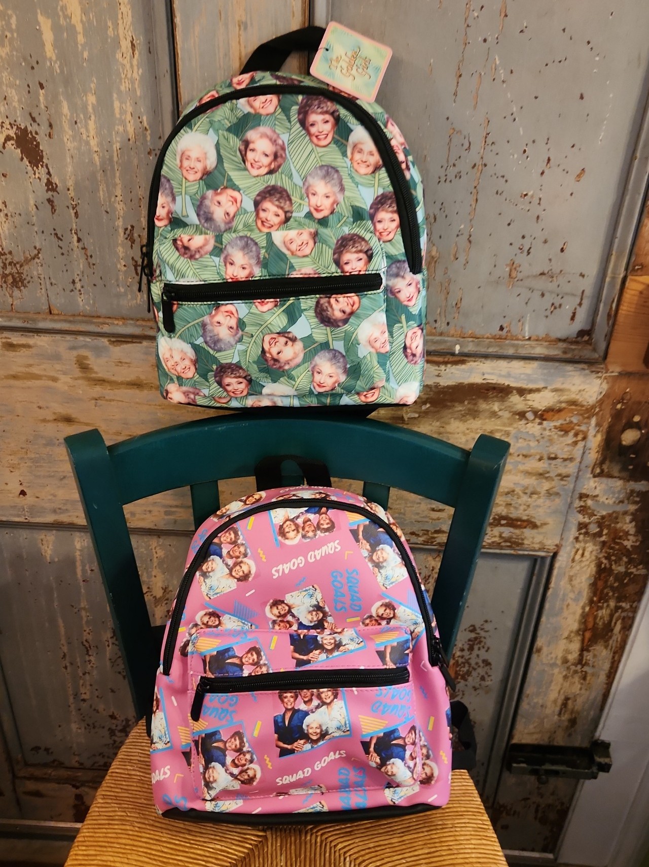 THE GOLDEN GIRLS BACKPACKS X 2