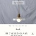 Greenrow RECYCLED GLASS PENDANT ARIA