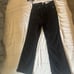 rag & bone casey high-rise flare jeans black