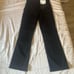 rag & bone casey high-rise flare jeans black