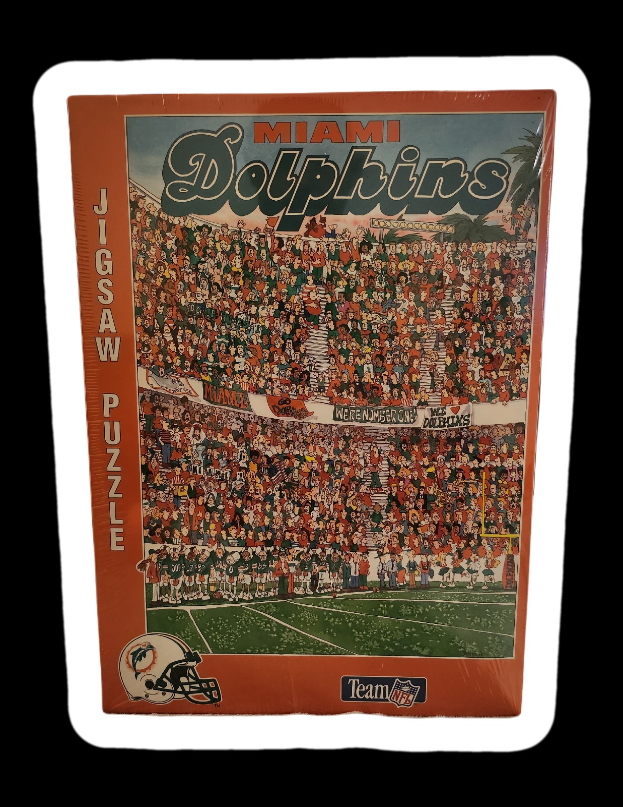 Vintage Miami Dolphins Jigsaw Puzzle