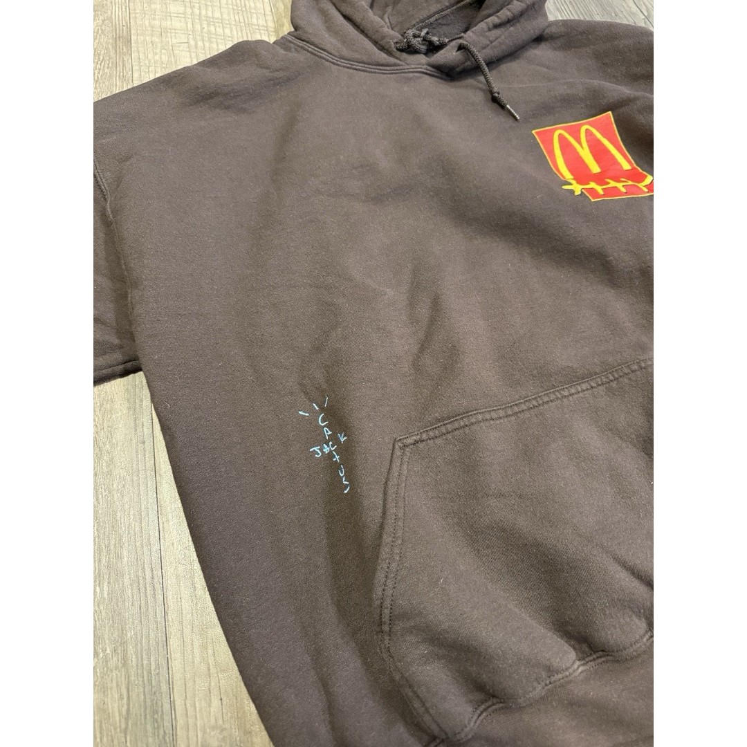 Travis Scott x McDonald's★Cj Smile コラボフーディ パーカー Travis Scott x McDonald's Merch CJ Smile Pullover Hoodie