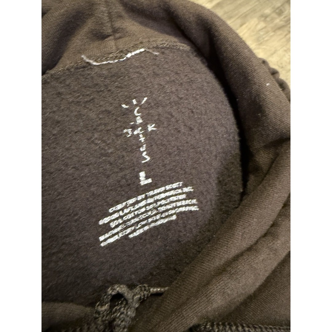 Cactus Jack Travis Scott x McDonalds Brown Cj Smile Hoodie