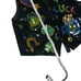 Quacker Factory Sz M Sequin LUCKY IRISH Vest Waistcoat Gillet Jacket