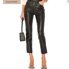 GRLFRND Shiloh Leather Pants 30/10