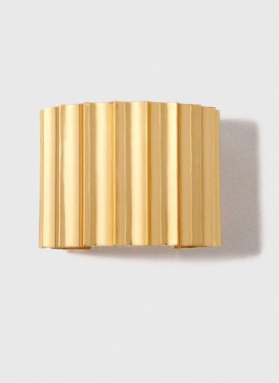 MAJE Wide tapered metal cuff
