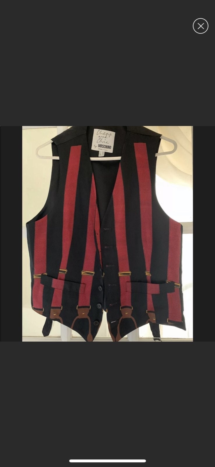 Moschino Mens Vest