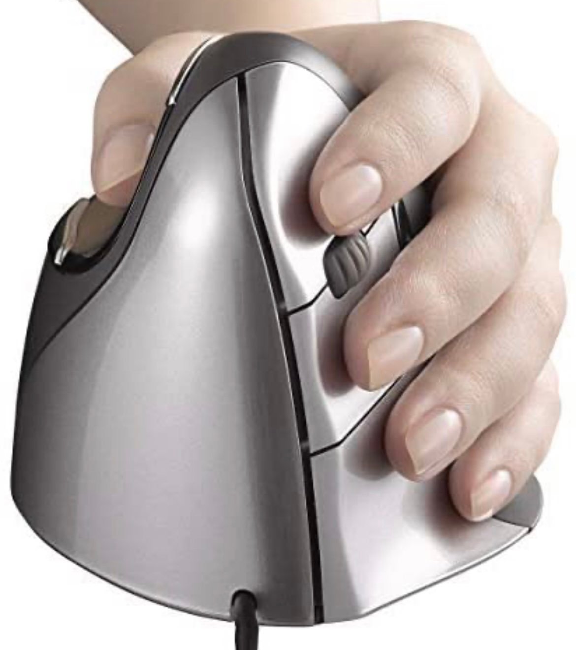 Evoluent VM4L VerticalMouse 4 Left Hand Ergonomic Mouse with Wired USB Connectio