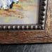 Studio 530 Photograph Framed Art by Connie L. Thaxes Blue and White Ox Lying Dow