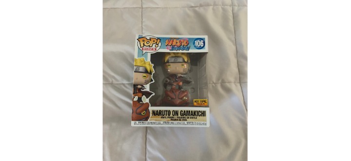 Naruto on Gamakichi Funko POP Hot Topic Exclusive