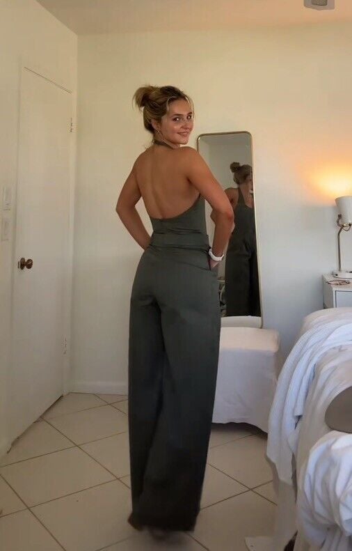 オールインワン・サロペット PRADA KHAKI COTTON JUMPSUIT org.jpg
