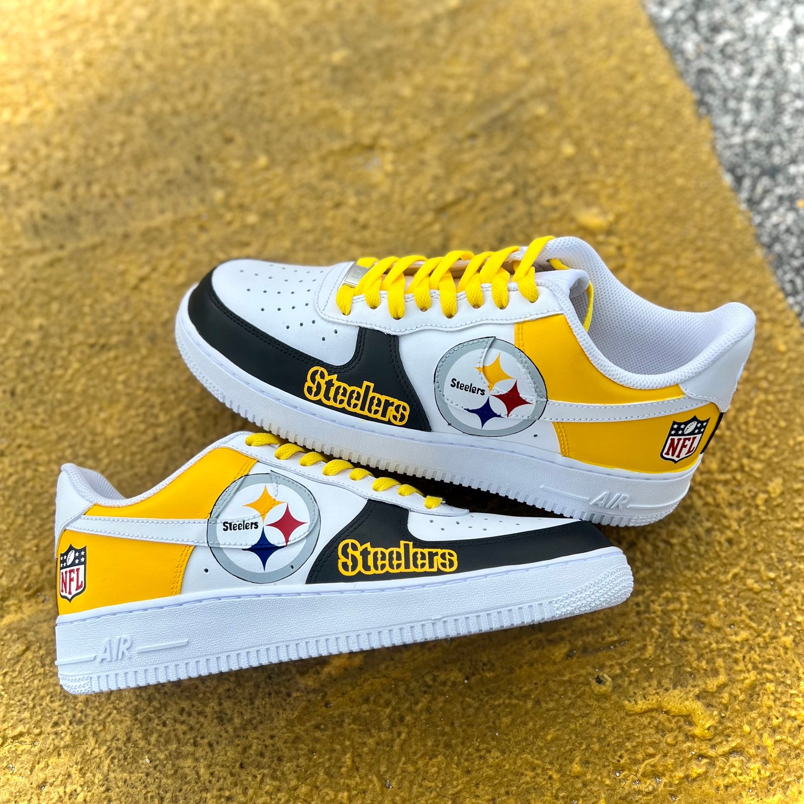 Air force 1 steelers custom