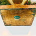 Green, red and gold Florentine Tray (Italy)