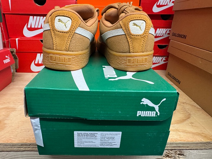 PUMA Women's Suede XL Elevated Caramel Latte / Gum 39967202 7.5