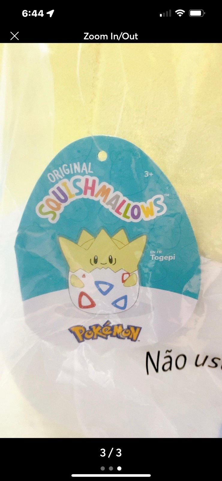 Togepi squishmallow 20 shops