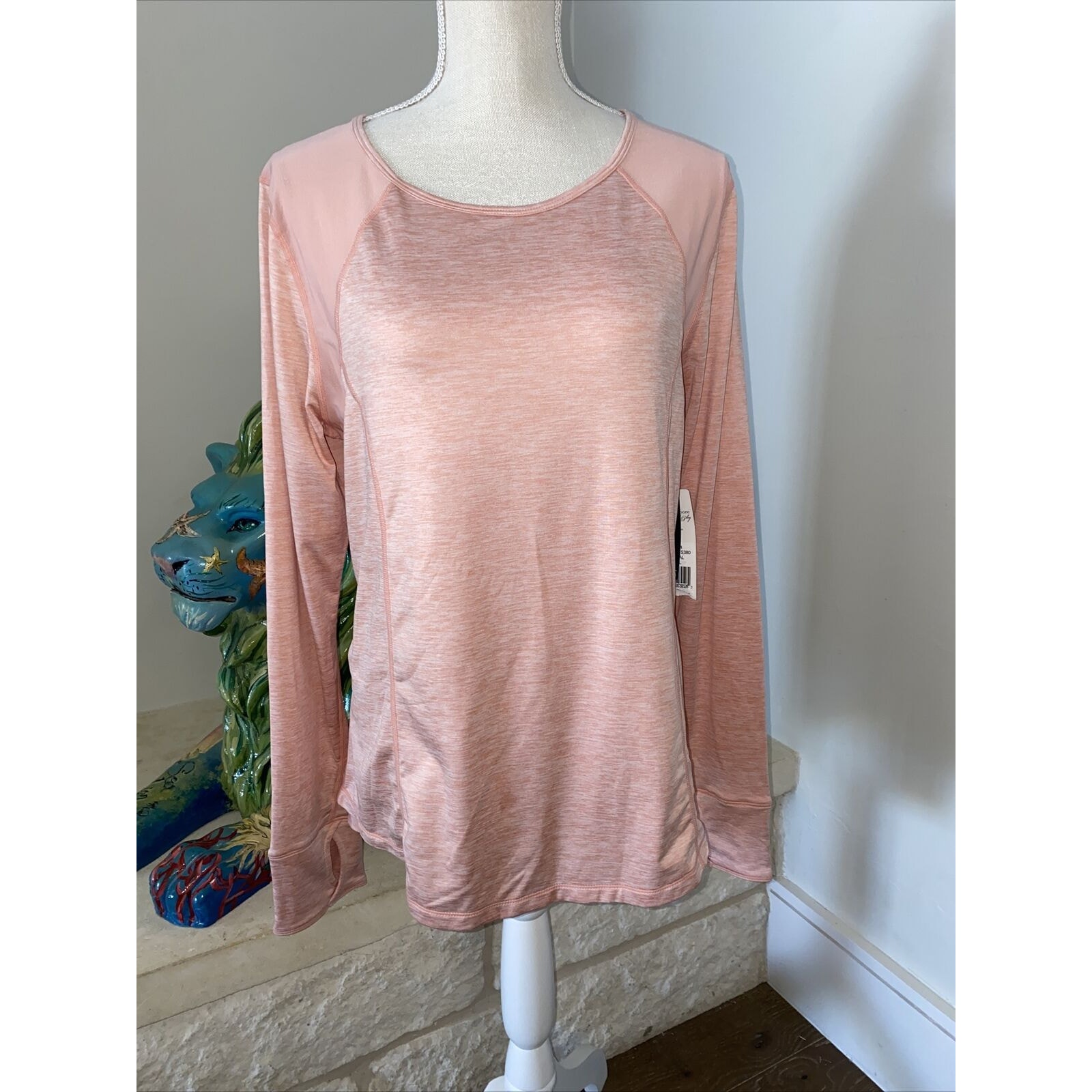 NWT Nanette Lepore Women Pink Active Wear Shirt Pullover