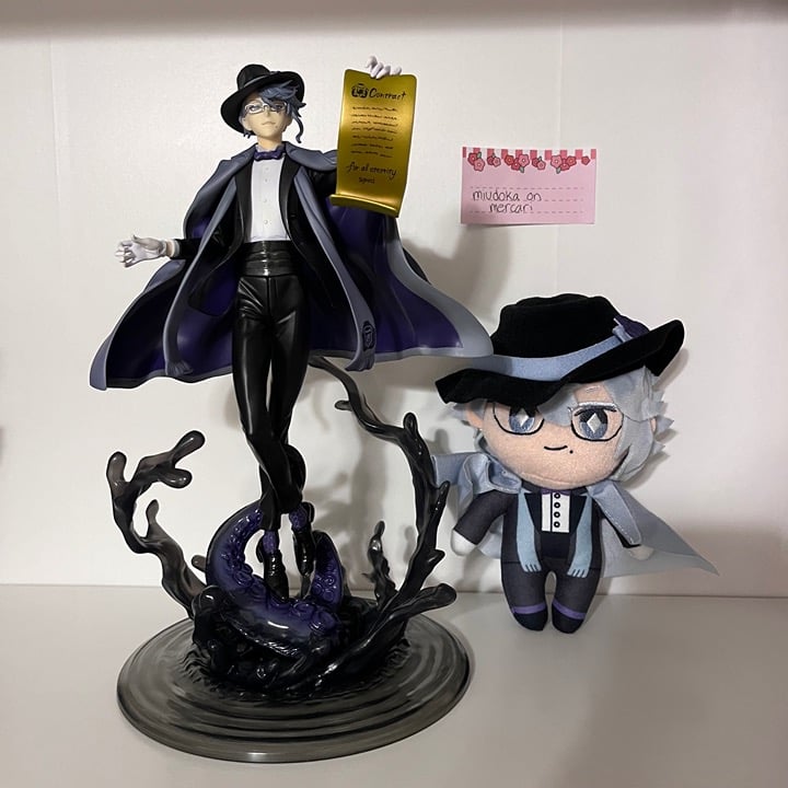 kotobukiya azul ashengrotto figure and nuigurumi (plushie)