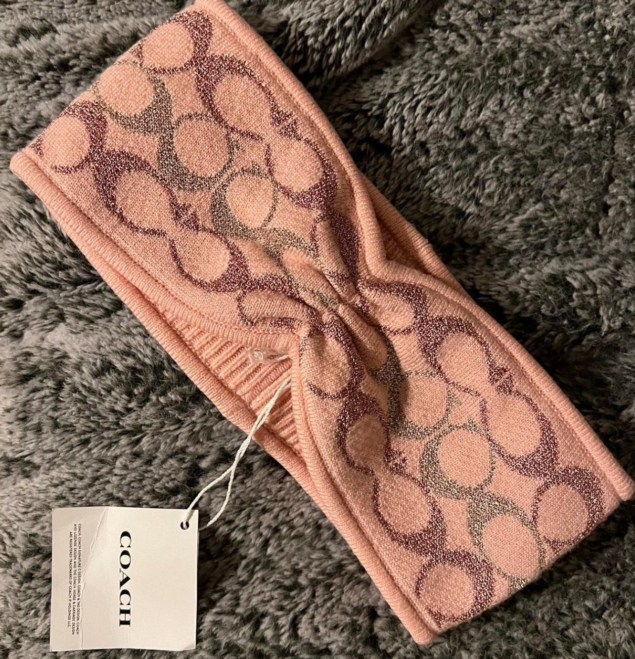 Coach ear warmer