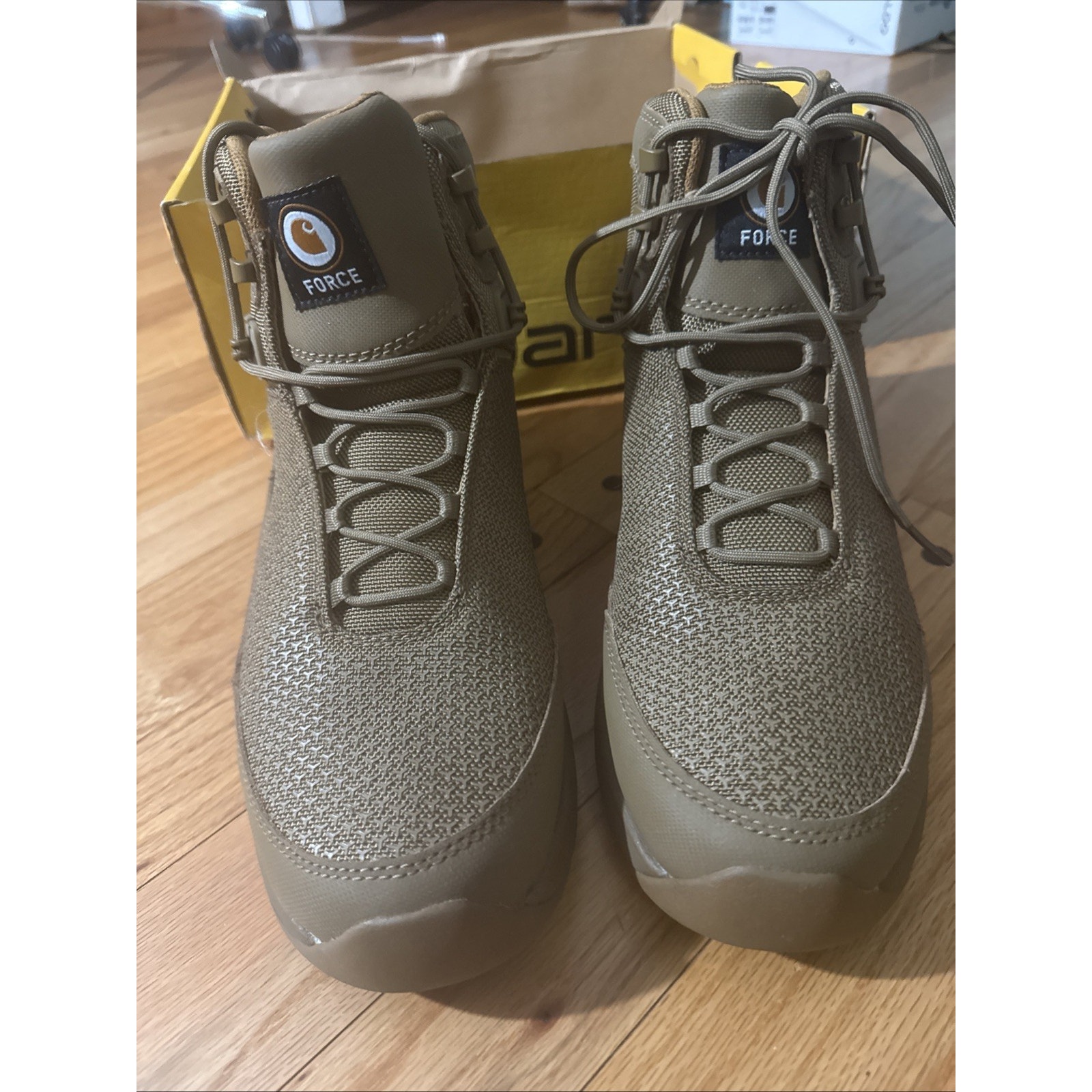 Carhartt 6 Inch Force men’s Waterproof Work ankle boots size 10 M