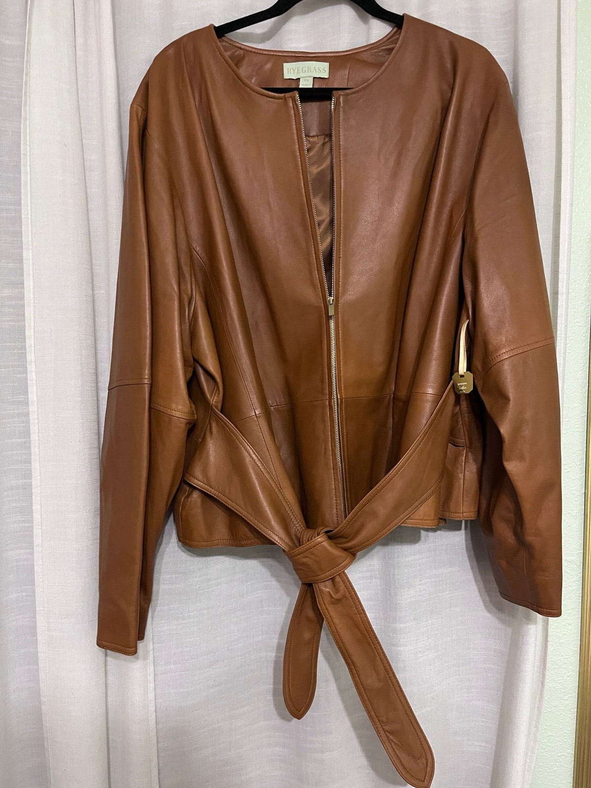 genuine leather jacket