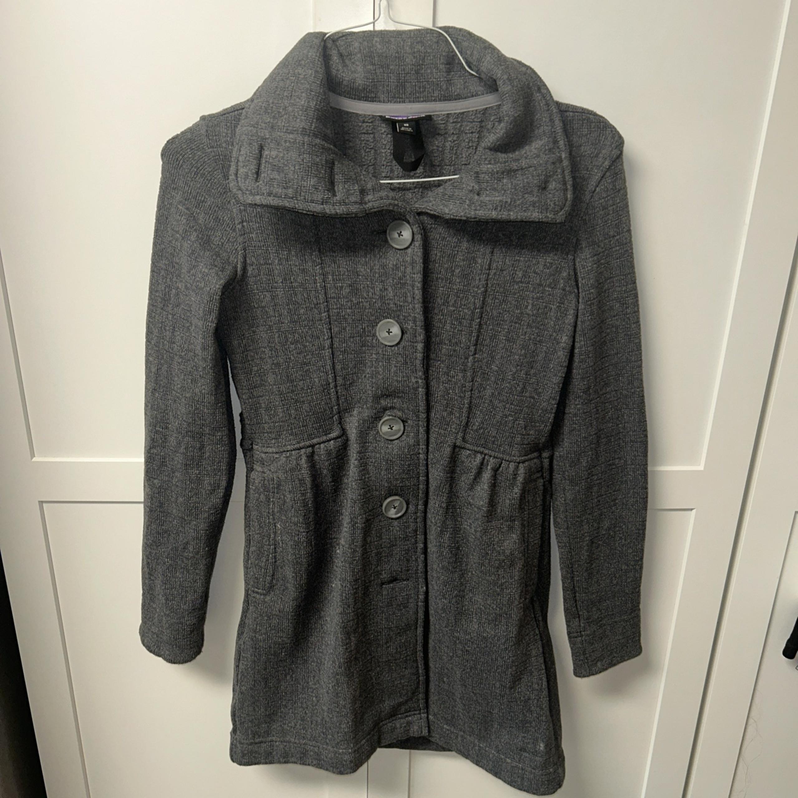 Women's Patagonia Better Sweater Coat in Feather Grey Size XS Extra Small
