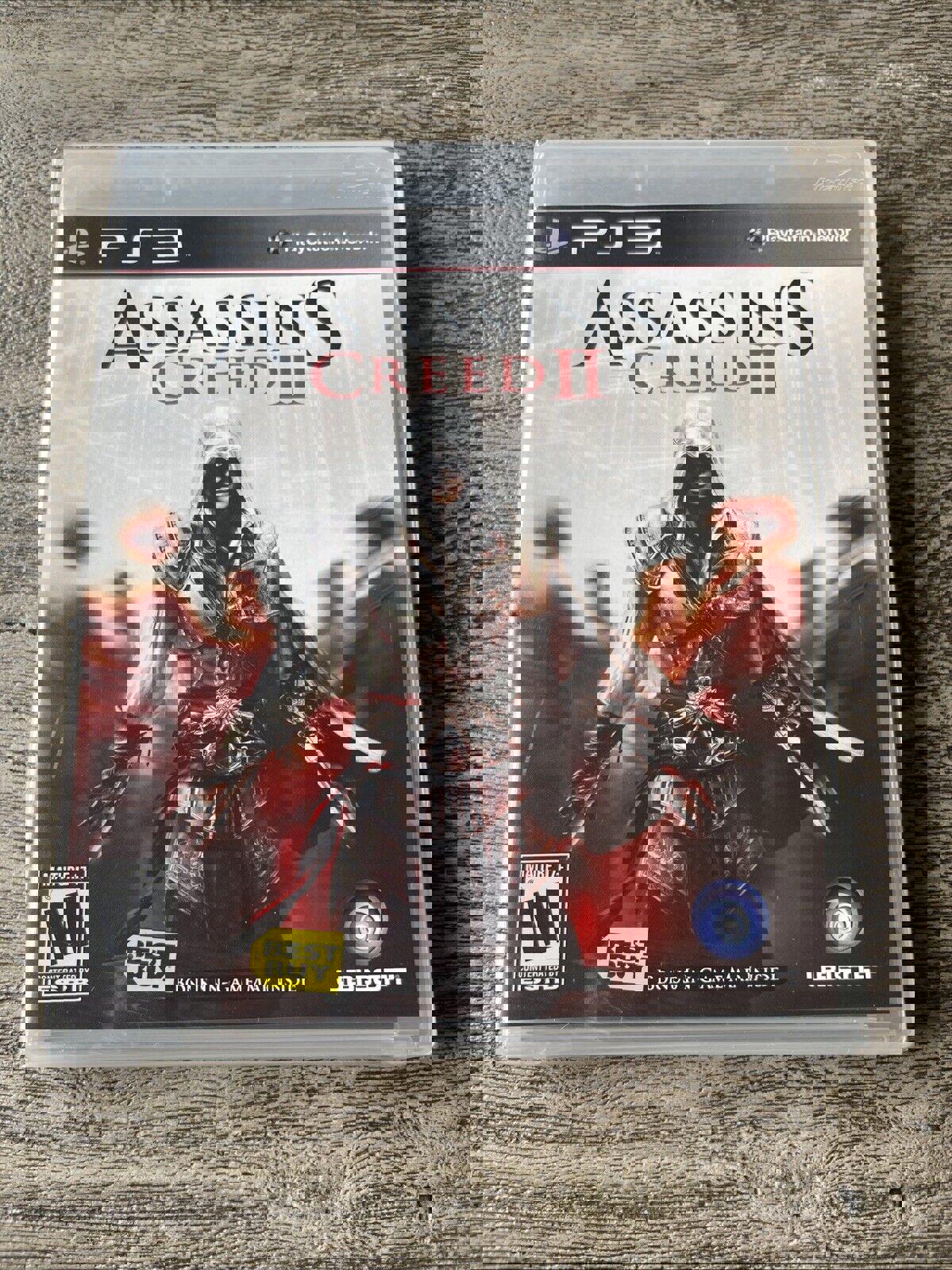 Assassin's Creed II - Black Label Best Buy Edition - SEALED MINT - Sony PS3