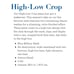 High Low Crop
