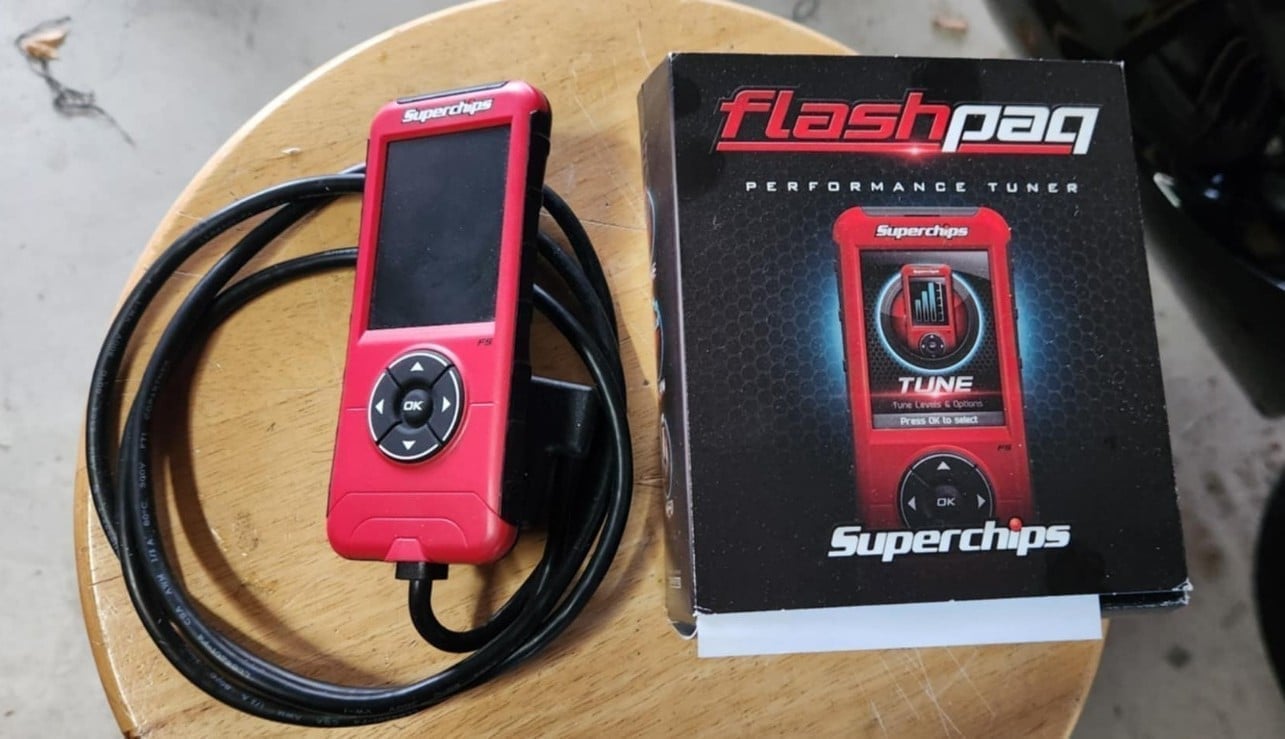 Superchips Flashpaq F5 Tuner - 17-Up GM gas vehicles