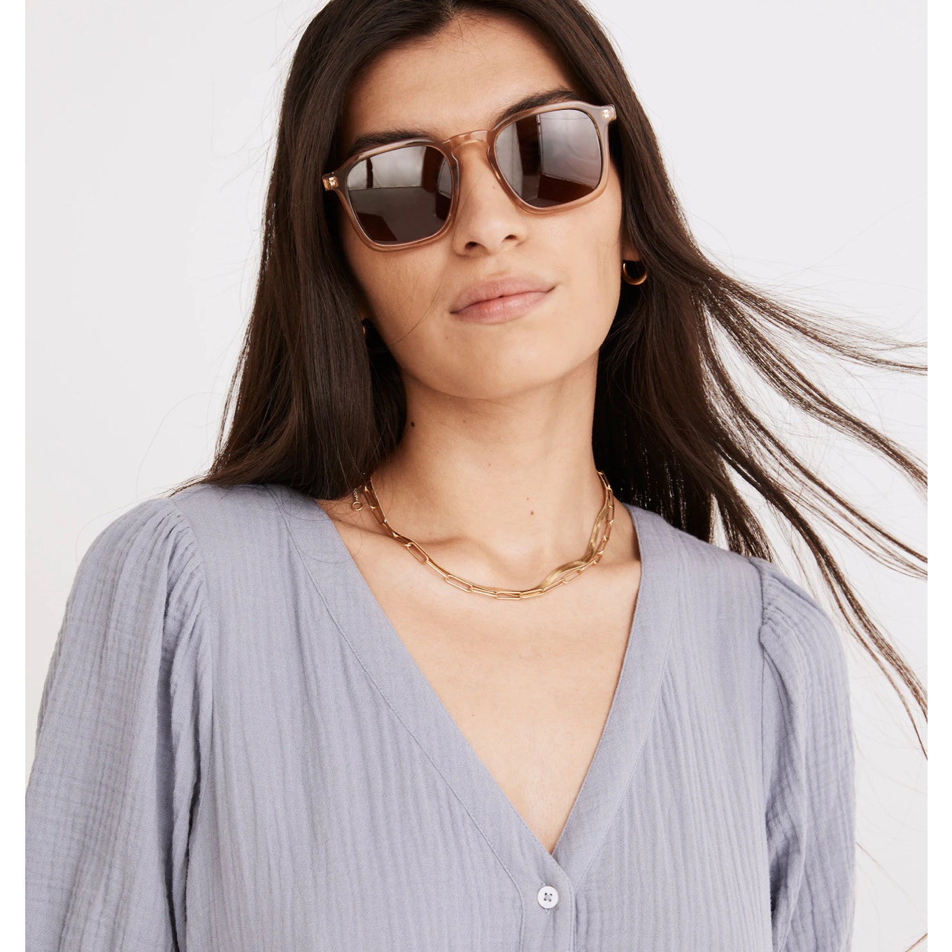 NWOT Madewell Ralston Sunglasses In Desert Dune