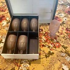 Antique Crystal Wine or Water glasses