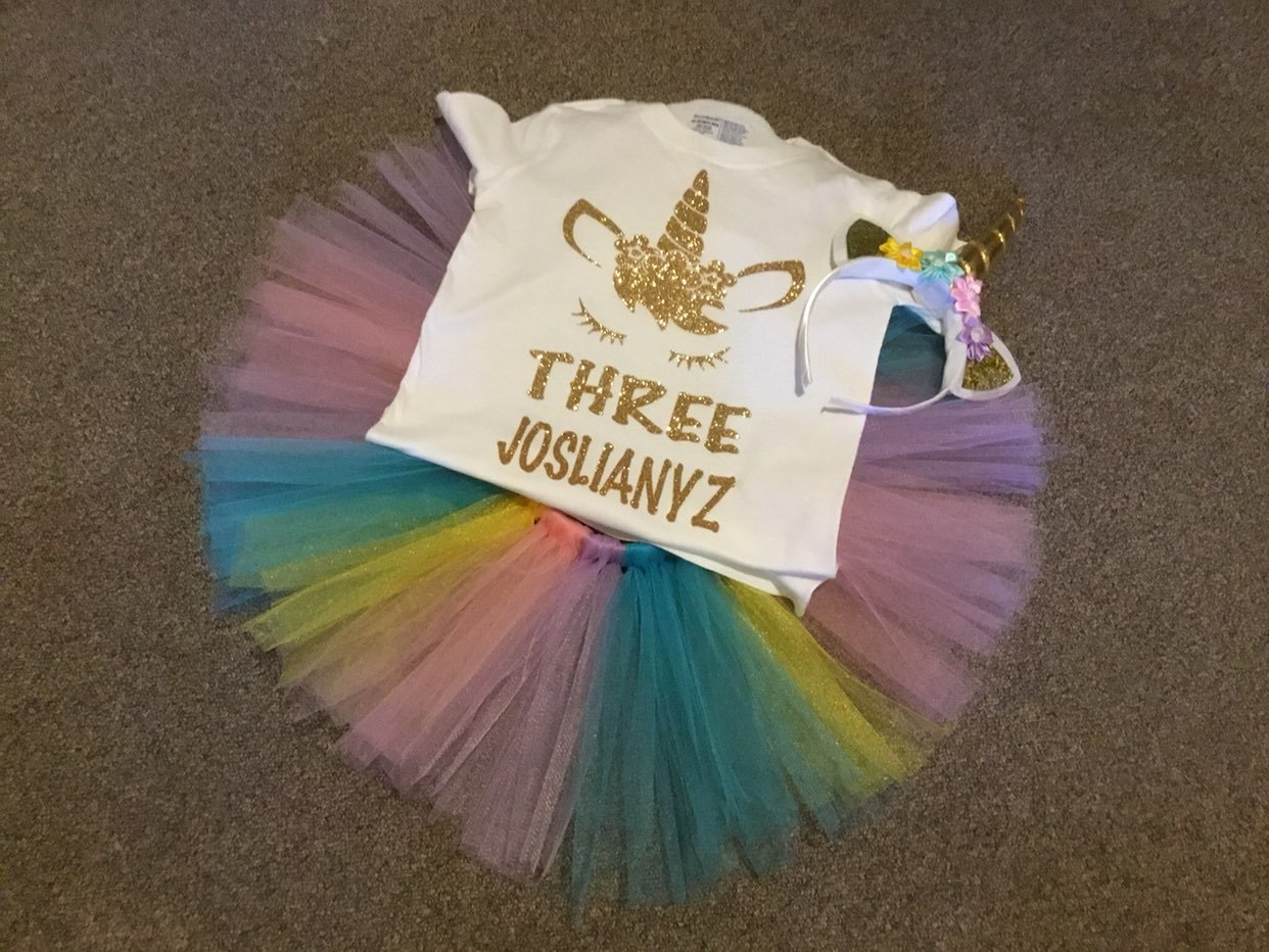 Unicorn Tutu Outfit