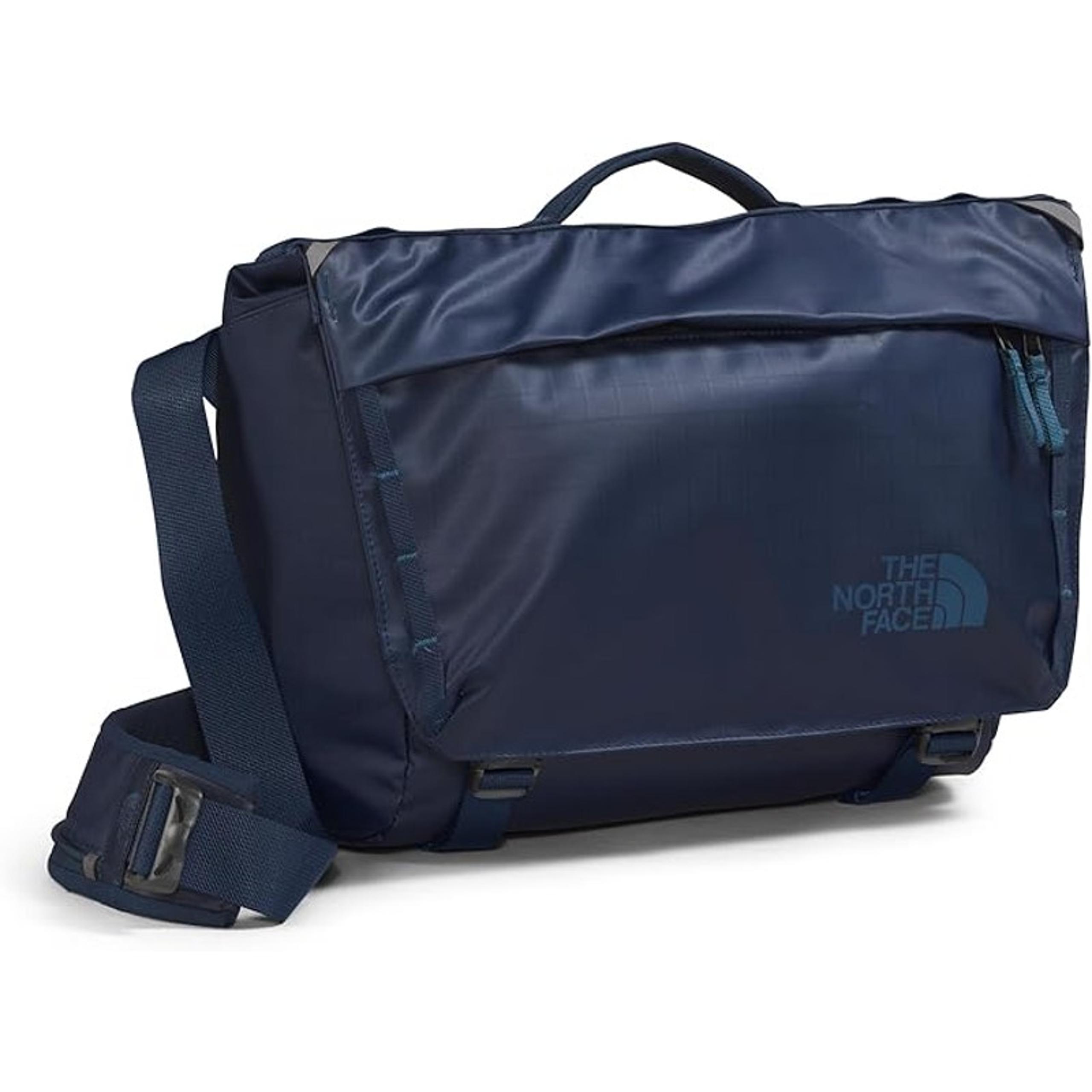 NWT The North Face Base Camp Voyager Messenger Bag in Summit Navy/Blue