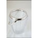 Mid Century Towle William Adams Crystal Silver Plated Ice Bucket Made Italy