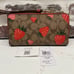 Coach Long Zip Wallet Signature Strawberry print CH523