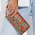 Coach Long Zip Wallet Signature Strawberry print CH523
